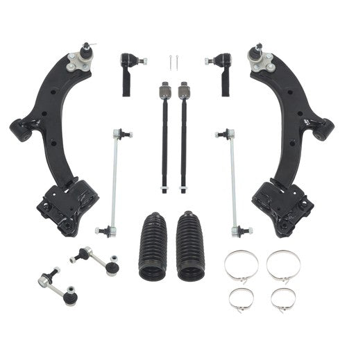 Solid Spare Fit For Honda CR-V K620500 2007-2011 Steel Control Arm Front Outer Tie Rod Ends
