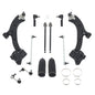 Solid Spare Fit For Honda CR-V K620500 2007-2011 Steel Control Arm Front Outer Tie Rod Ends