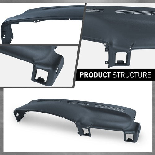 Solid Spare Dash Pad Dash Cap Panel Dashboard Fit For 99-06 Chevy Silverado GMC Sierra Blue