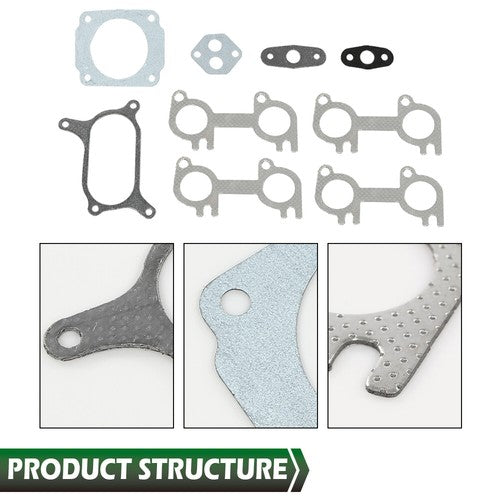 Solid Spare Fit For 00-04 Ford F150 F350 Expedition Excursion E150 5.4L Head Gasket Bolt Set