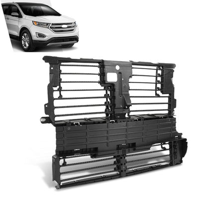 Solid Spare New Radiator Shutter Assembly W/O Motor FT4Z8475A Fit For 2015-2018 Ford Edge