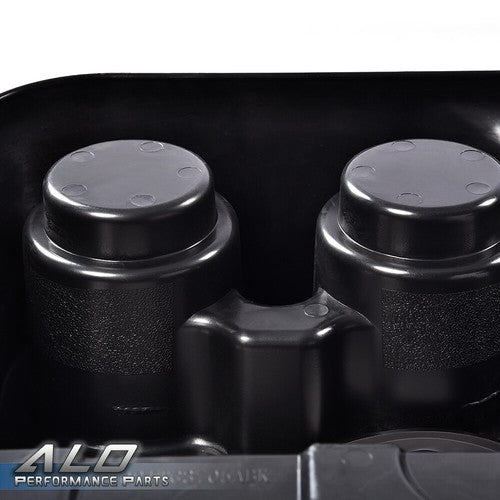 Solid Spare Center Console Cup Holder Matte Black Fit For 2003-2012 Dodge Ram 1500 2500 3500