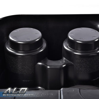 Solid Spare Center Console Cup Holder Matte Black Fit For 2003-2012 Dodge Ram 1500 2500 3500