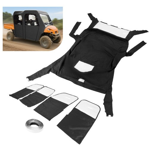 Solid Spare Full Soft Door Cab Enclosure For Polaris Ranger 800 fullsize Crew Modlels 10-14