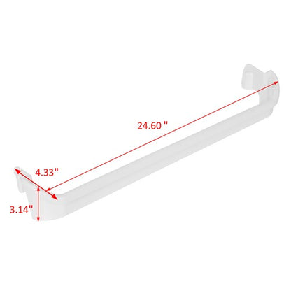 Solid Spare Refrigerator Door Shelf Rack Bar for Frigidaire AP3214630 Replacement 240534901