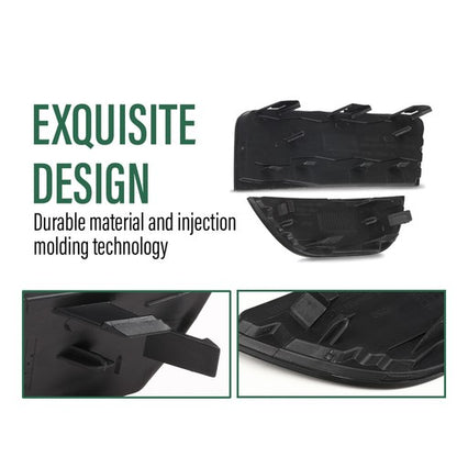Solid Spare Front Bumper Insert Fog Light Cover Right Fit For 11-15 Land Range Rover Evoque