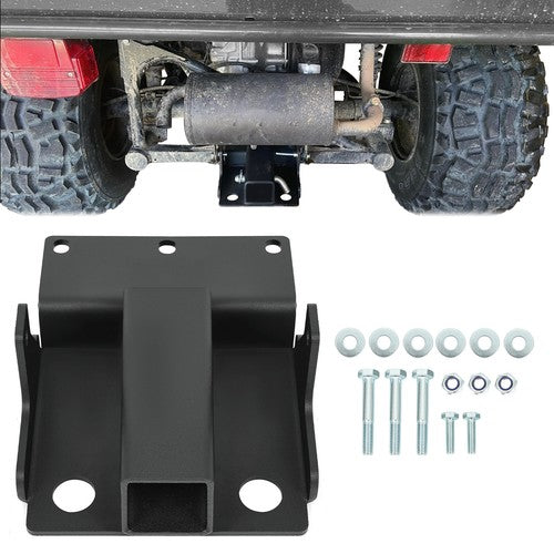Solid Spare For 2" Receiver Kawasaki Mule 600/610/SX 07-23 Rear Trailer Hitch Mount Bracket