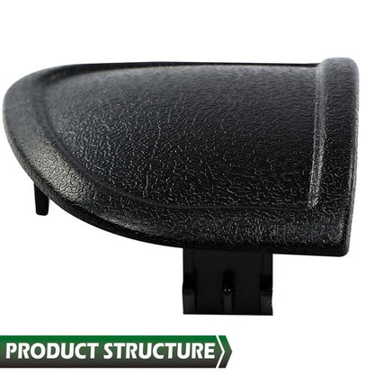 Solid Spare Switch Cover Dash Trim Blank Fit For 1998-2005 S10 Blazer Jimmy Sonoma Black
