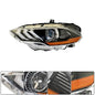 Solid Spare Front Headlights LED DRL Clear Lamp Driver Left Side For Ford Mustang 2018-2020