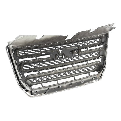 Front Grille Chrome Frame Black Mesh For GMC Terrain SL SLE 2016-2017 23379208