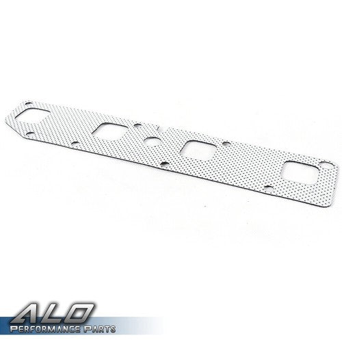 Solid Spare Exhaust Manifold Gasket L+R Bolt Stud Fit For 2003-2008 Ram 1500 2500 3500 5.7L