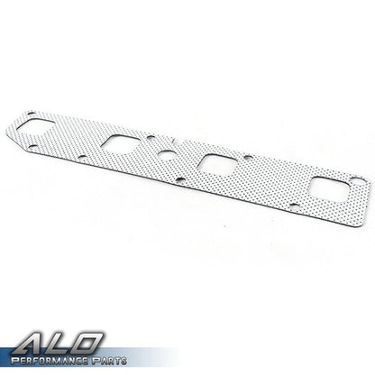 Solid Spare Exhaust Manifold Gasket L+R Bolt Stud Fit For 2003-2008 Ram 1500 2500 3500 5.7L