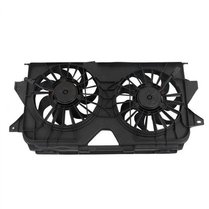 Solid Spare Radiator Cooling Dual Fan 620042 Fit For Dodge Caravan 2005 2006-2007 4677695AA