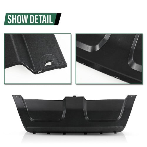 Solid Spare Rear Bumper Skid Plate Cover Gray Fit For 2014-2017 Land Rover Range Rover Sport