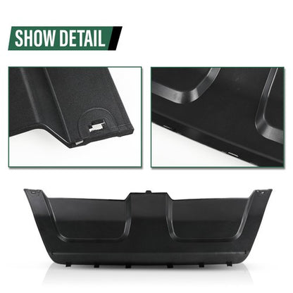 Solid Spare Rear Bumper Skid Plate Cover Gray Fit For 2014-2017 Land Rover Range Rover Sport