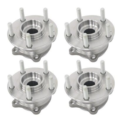 Solid Spare 4pcs AWD For Hyundai Santa Fe 2007-14 Sorento 11-15 Front Rear Wheel Hub Bearing