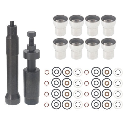 Solid Spare For Ford Powerstroke 6.0L 2003-10 Injector Sleeve Cup Removal Tool Install Kit
