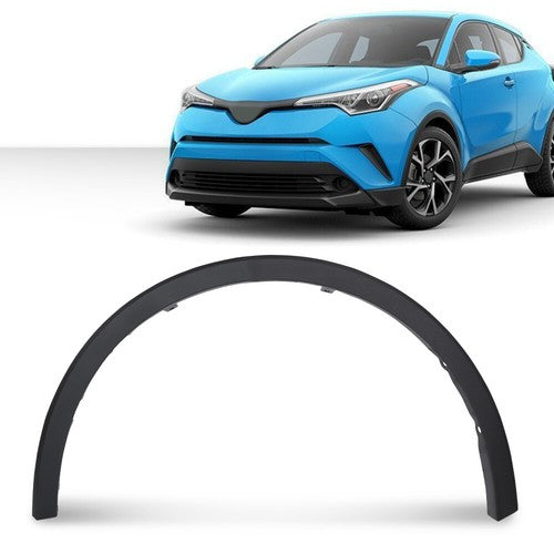 Solid Spare Fit For Toyota C-HR 2018-2022 Driver Side Front Wheel Opening Molding