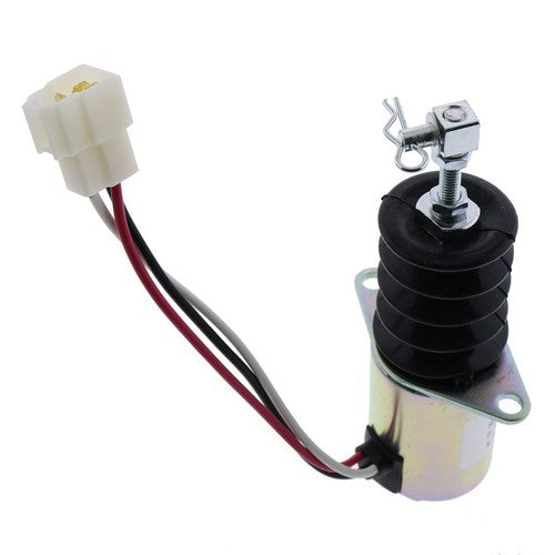 Solid Spare 12V Shut Off Solenoid P610-C5V12 for Compact John Deere 670 770 870 970 1070