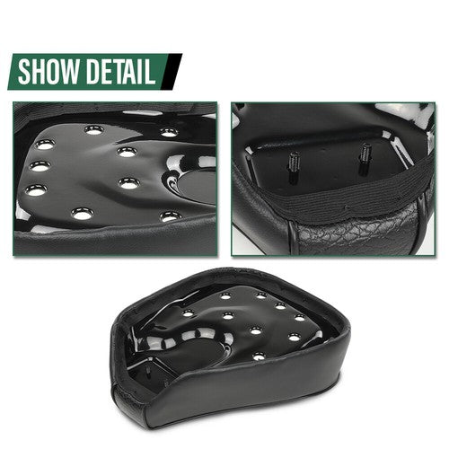 Solid Spare Fit For Honda CT110 1980-1986 CT90 1969-1979 Trail Black Motorcycle Seat