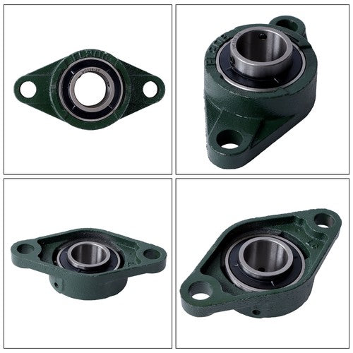 Solid Spare UCFL206-20 Self Alignment Pillow Block Bearing 1-1/4" Bore Solid Base 4pcs ?