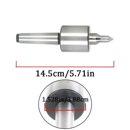 Solid Spare For Morse Taper Precision 0.000197'' MT2 Live Center CNC Long Spindle Lathe Tool