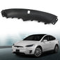Solid Spare Fit For 2016-2020 Tesla Model X Front Bumper Upper Grille Insert Surround Cover