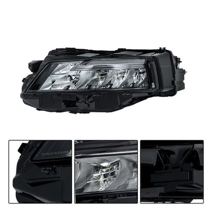 Solid Spare Headlamp Headlight Assembly For Nissan Rogue S 2021-23 Left/Driver Side Full LED