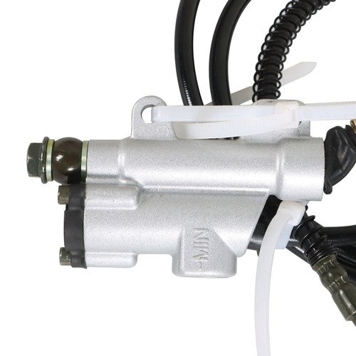 Solid Spare Rear Hydraulic Brake Caliper Assembly + Disc Rotor Kit For ATV Go-kart Fast Ship