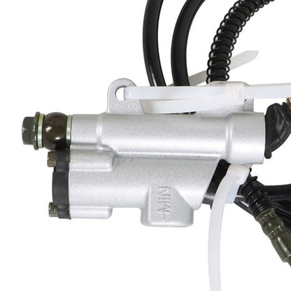 Solid Spare Rear Hydraulic Brake Caliper Assembly + Disc Rotor Kit For ATV Go-kart Fast Ship