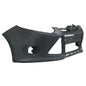 Solid Spare Primered Front Bumper Cover Fit For 12-14 Ford Focus Sedan w/ Tow Hole Plastic