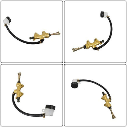 Solid Spare For Yamaha Blaster 200 YFS200 ATV Rear Brake Master Cylinder Caliper & Hose Assy