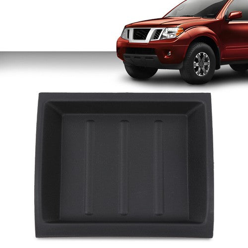 Solid Spare Fit For 05-17 Nissan Xterra Frontier Pathfinder Dash Bezel Storage Box Black