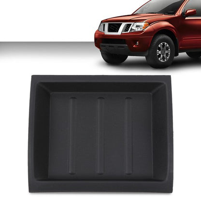 Solid Spare Fit For 05-17 Nissan Xterra Frontier Pathfinder Dash Bezel Storage Box Black