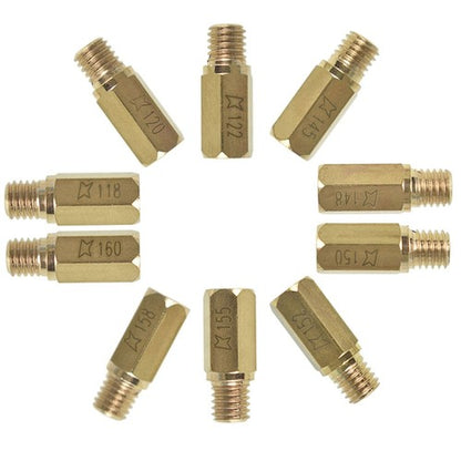 Solid Spare Set 10 Main Jet For OKO KOSO PE PWK Carburetor Available Size 118-160