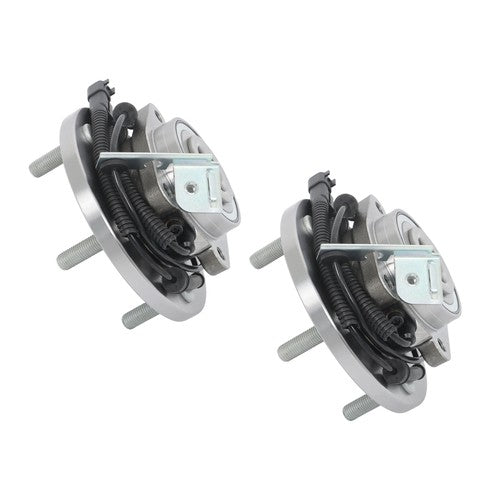 Solid Spare 2 PC Wheel Bearing and Hubs Front For Dodge Grand Caravan Town & Country Routan