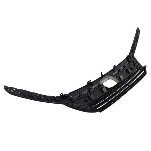 Solid Spare For Honda Odyssey 2018 2019 2020 Gloss Black Plastic Front Bumper Grille New