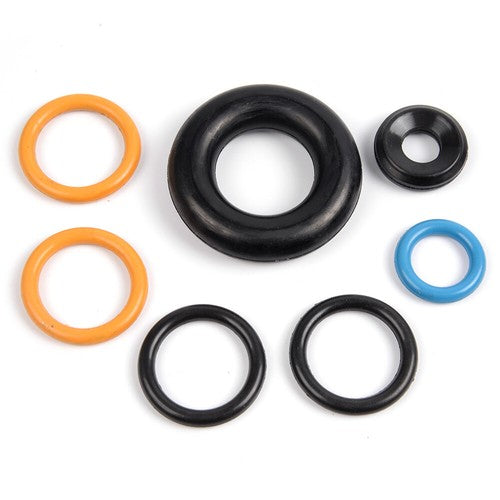 Solid Spare Fit For 2003-2010 Ford Diesel 6.0L Inlet Manifold Gasket Set + Blue Hose