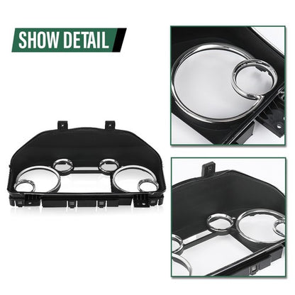 Solid Spare Fit For 2013-2018 Dodge Ram 1500 2500 Instrument Speedometer Gauge Cluster Lens