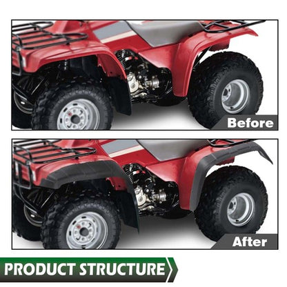 Solid Spare Fit For 1996-2000 Honda TRX300 TRX 300 FW Fender Flaps Mud Splash Guards 4pcs