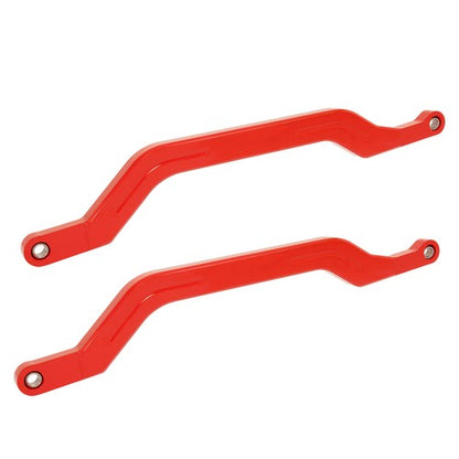 Solid Spare Red High Clearance Rear Radius Arms / Rods for Polaris RZR XP 1000 2017-2023