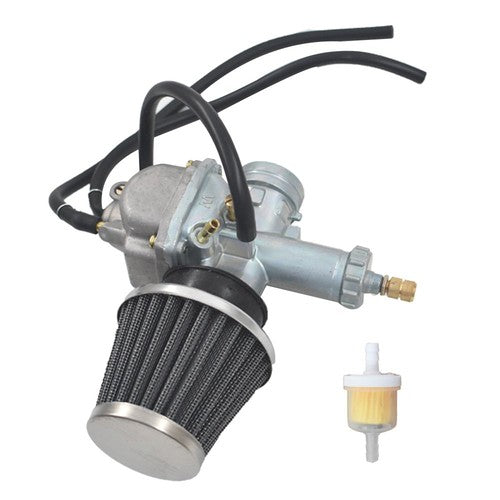 Solid Spare For Kawasaki Bayou 220 250 KLF220A KLF250A Carburetor + Air Filter US