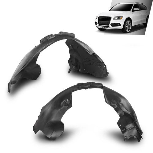 Solid Spare Front Fender Liner Splash Shield Fit For 2009-2017 Audi Q5 SQ5 Left+Right Side