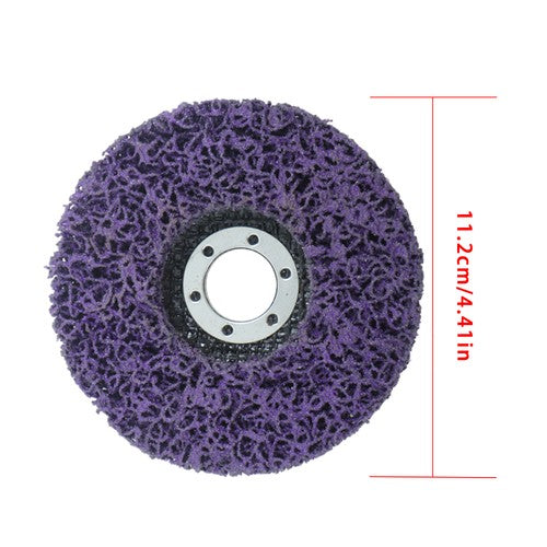 Solid Spare 10 Pack Diamond Strip Discs Stripping Wheel for Angle Grinder (4-1/2" x 7/8")