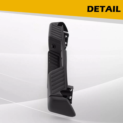 Black Steel Rear Step Bumper For 2005-2020 2021 Nissan Frontier w/o Sensor Holes