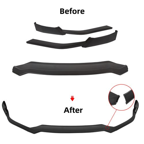 Solid Spare Front Bumper Lip Spoiler Splitter For Nissan Maxima Sedan 4-Door 2016 2017 2018