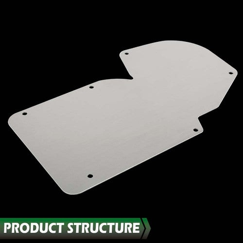 Solid Spare Fit For 68-82 Chevy Corvette A/C and Heater Delete Panel Plate New