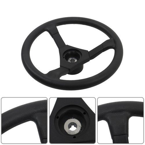 Solid Spare 16Ft Boat Rotary Steering System Outboard Kit SS13716 for Waterborne Vehicles