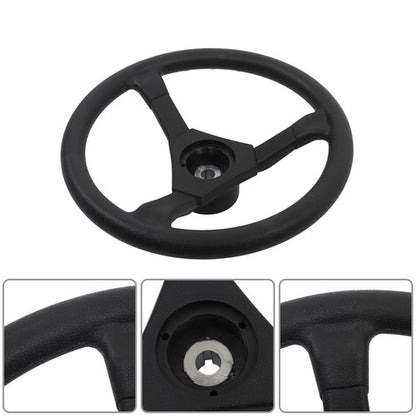 Solid Spare 16Ft Boat Rotary Steering System Outboard Kit SS13716 for Waterborne Vehicles