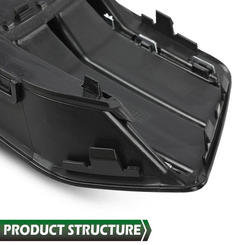 Solid Spare Fit For 2018-2020 Audi Q5 Front Bumper Insert Fog Light Cover Left Driver Side